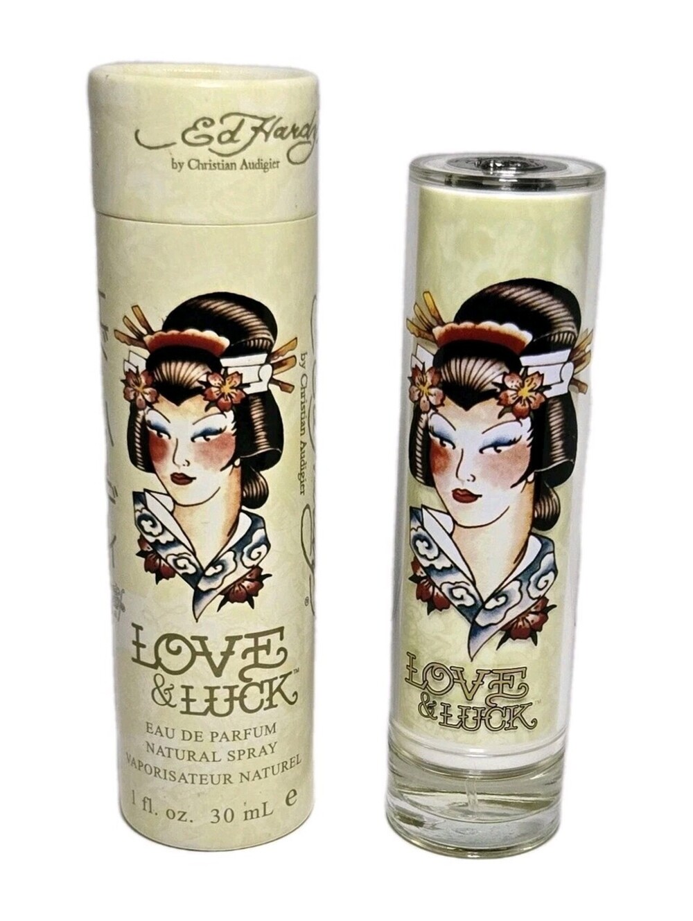 Ed Hardy LOVE & LUCK EAU DE PARFUM SPRAY 1 oz. By: Christian Audigier New